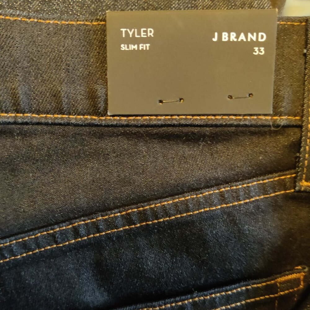 J Brand Tyler Slim Fit Men’s Jeans 33 Dark Wash NWT